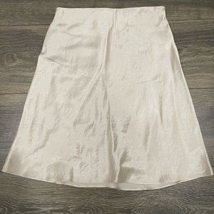 Aritzia Slip Satin Mini Skirt